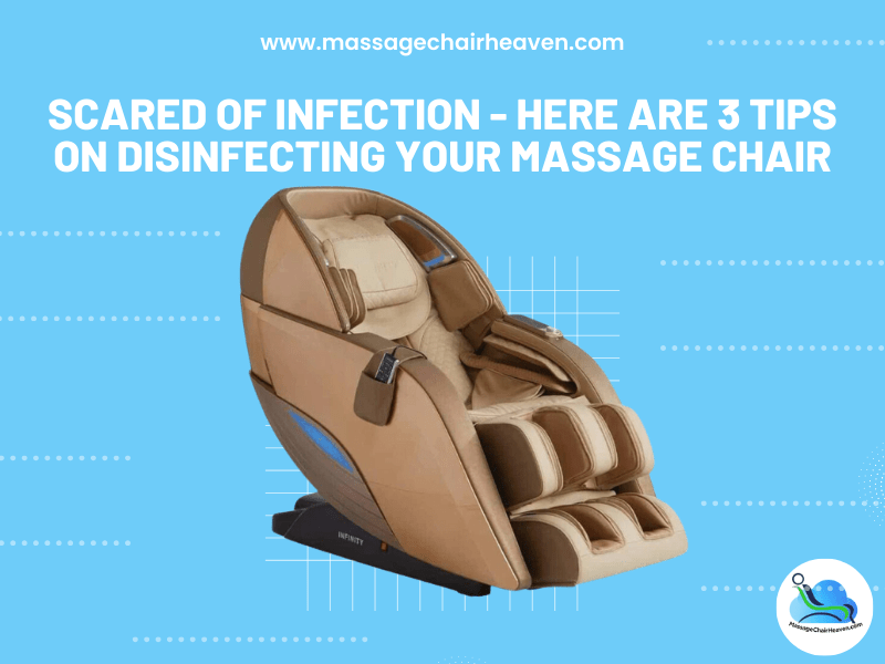 Miedo a las infecciones: aquí hay 3 consejos para desinfectar su sillón de masaje