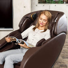 Cargar imagen en el visor de la galería, Inner WellnessMassage ChairJin 2.0-Deluxe Heated SL Track Zero Wall Massage ChairEspressoMassage Chair Heaven