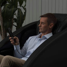 Cargar imagen en el visor de la galería, Inner WellnessMassage ChairInner Balance Wellness Ji Zero Wall Heated L Track Massage ChairBlackMassage Chair Heaven