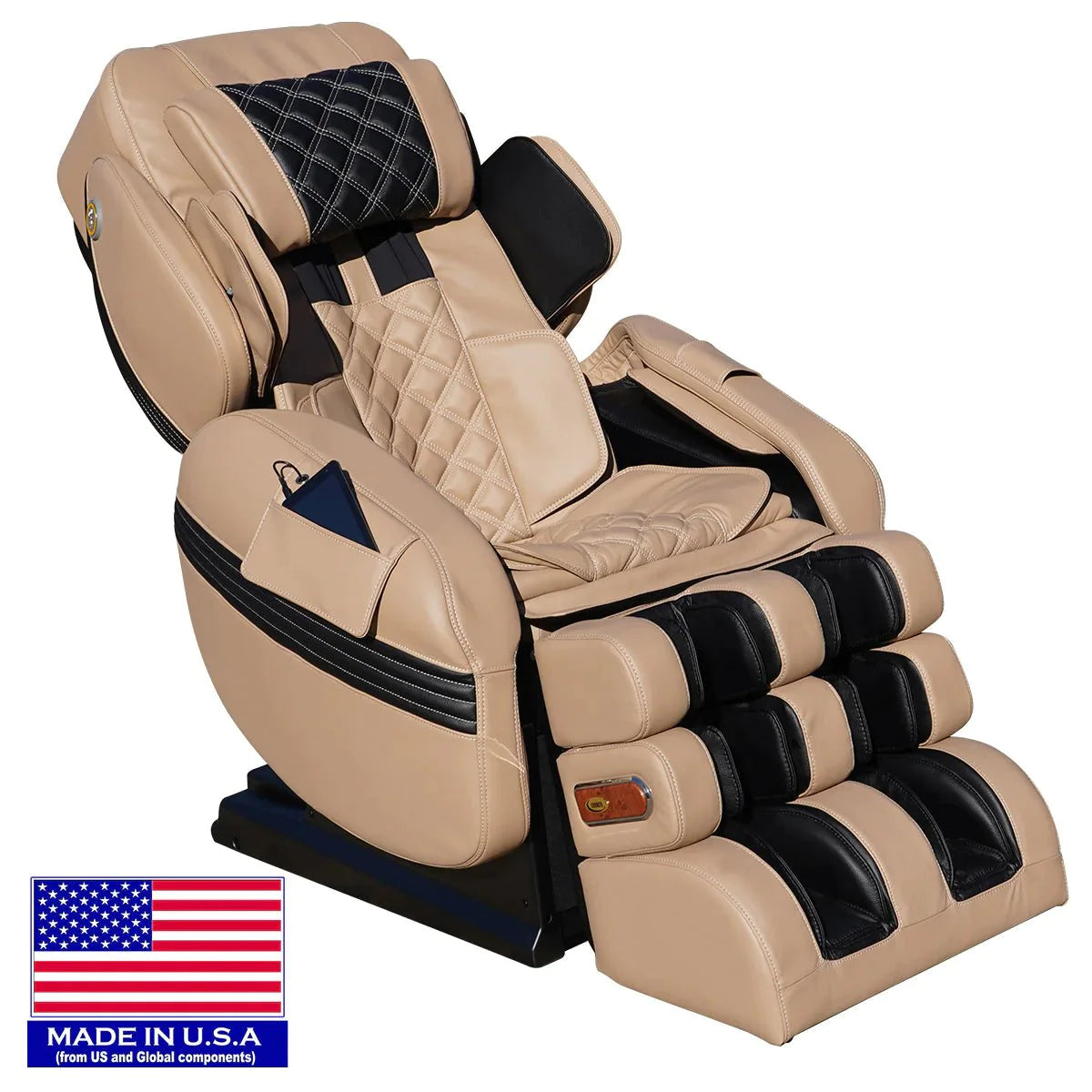 LuracoMassage ChairLuraco Model 3 Hybrid SL Medical Massage ChairCreamMassage Chair Heaven