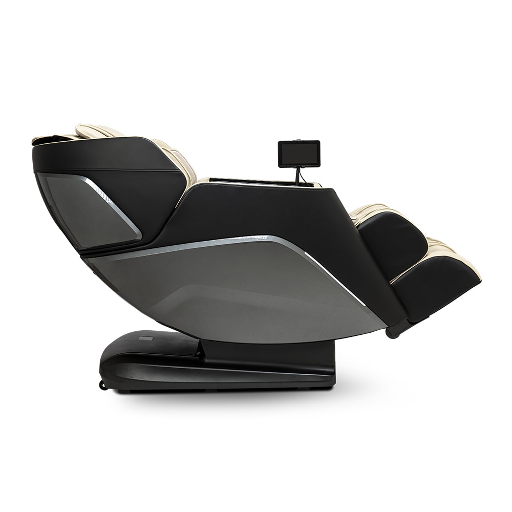 OgawaMassage ChairOgawa Active XL 3D Massage ChairGun Metal and IvoryMassage Chair Heaven