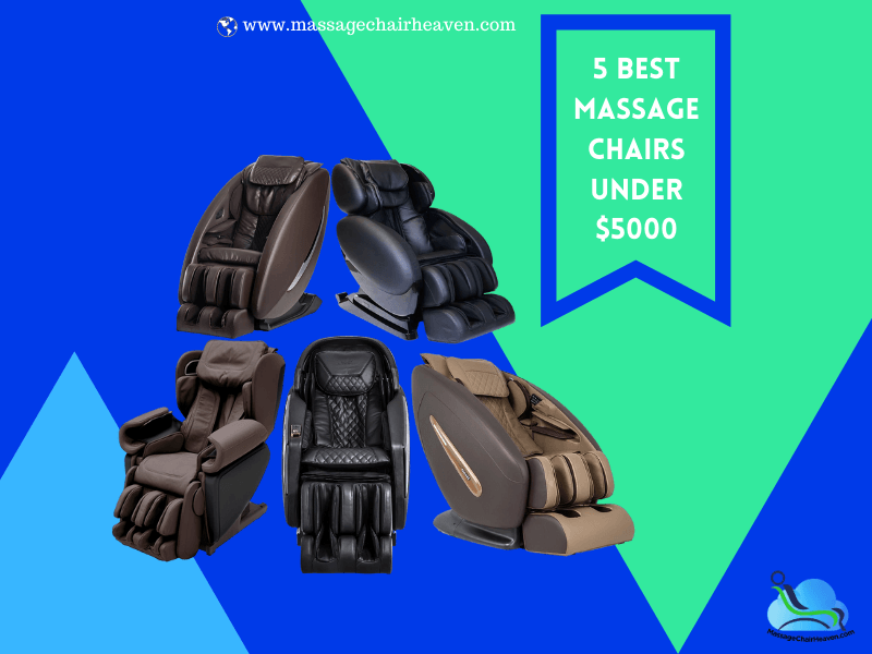 5 Best Massage Chairs Under $5000 - Massage Chair Heaven