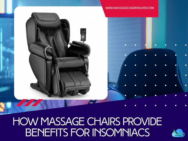 Cómo los sillones de masaje brindan beneficios a los insomnes