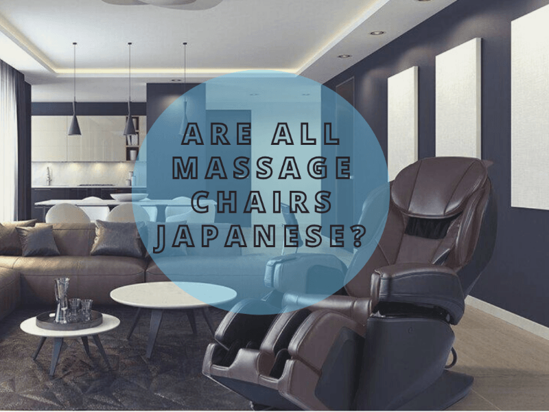 Todos los sillones de masaje son japoneses?