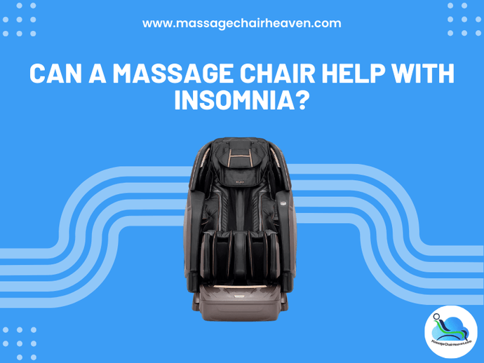 ¿Puede una silla de masaje ayudar con el insomnio?