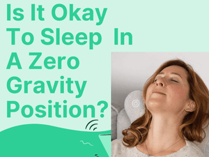 Is It OK To Sleep In A Zero Gravity Position? - Massage Chair Heaven