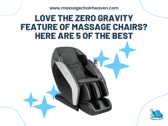 ¿Te encanta la gravedad cero de los sillones de masaje? Aquí tienes 5 de los mejores.