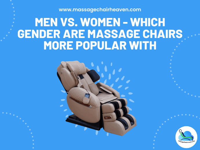 Hombres vs. Mujeres: ¿Entre qué género son más populares las sillas de masaje?