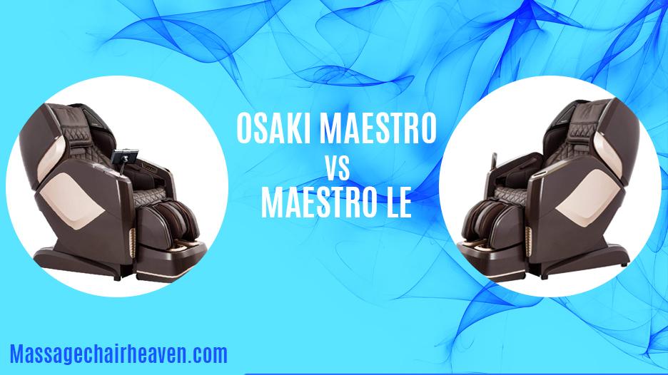 Osaki Maestro LE – Es una versión mejorada del Maestro original?