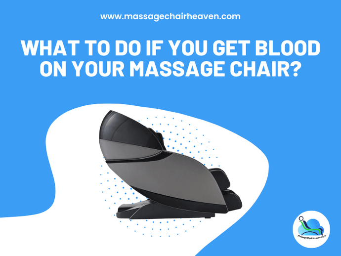 Qué hacer si le cae sangre en su silla de masaje