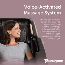Cargar imagen en el visor de la galería, DaiwaMassage ChairDaiwa Pegasus 2 Smart Massage ChairBlackMassage Chair Heaven