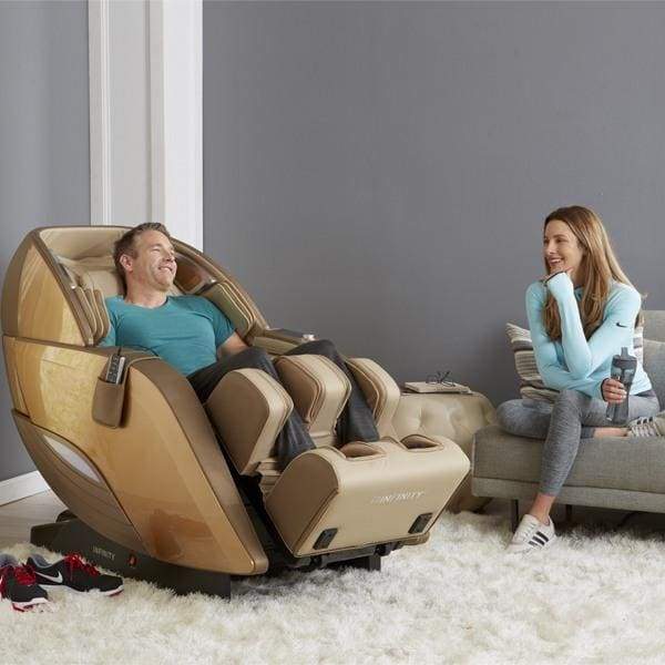 InfinityMassage ChairInfinity Dynasty 4D Massage ChairDark Brown/BrownMassage Chair Heaven