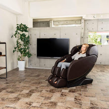 Cargar imagen en el visor de la galería, Inner WellnessMassage ChairJin 2.0-Deluxe Heated SL Track Zero Wall Massage ChairEspressoMassage Chair Heaven
