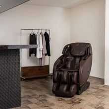 Cargar imagen en el visor de la galería, Inner WellnessMassage ChairJin 2.0-Deluxe Heated SL Track Zero Wall Massage ChairEspressoMassage Chair Heaven