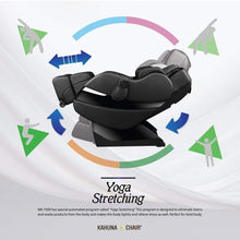Cargar imagen en el visor de la galería, KahunaMassage ChairKahuna SM-7300 Premium SL-track Massage ChairDark BrownMassage Chair Heaven