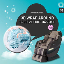 Cargar imagen en el visor de la galería, KahunaMassage ChairKahuna SM-Cloud Massage ChairDark BeigeMassage Chair Heaven