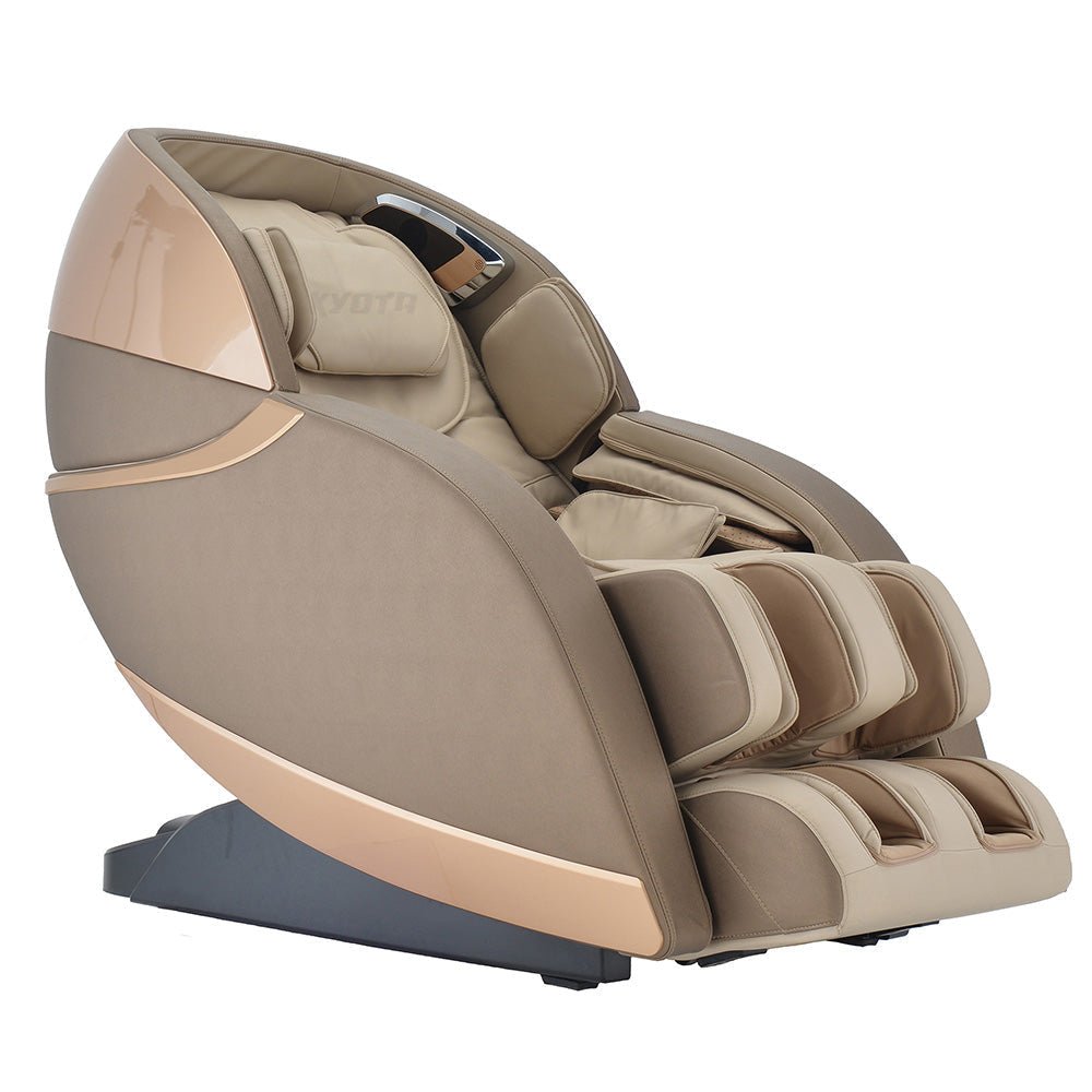 KyotaMassage ChairsKyota Kansha M878 4D Massage ChairGold/TanMassage Chair Heaven