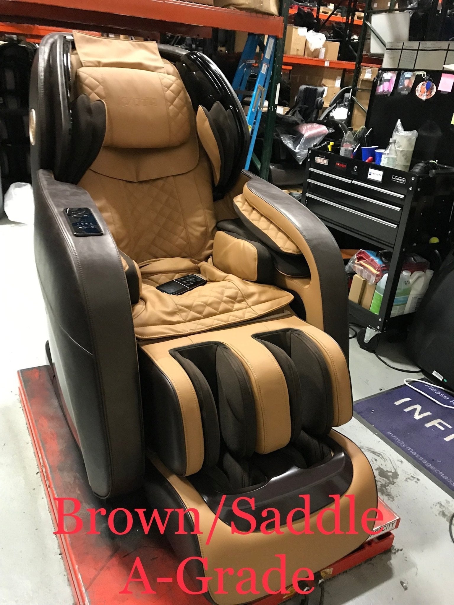 KyotaMassage ChairsKyota Kokoro M888 4D (Certified Pre-Owned)Brown/SaddleMassage Chair Heaven