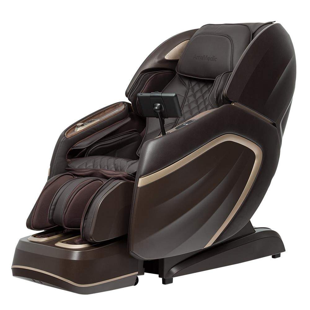 OsakiMassage ChairOsaki AmaMedic Hilux 4D Massage ChairBrownMassage Chair Heaven