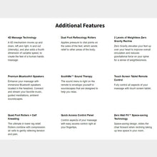 Cargar imagen en el visor de la galería, RockerTechHealth &amp; Beauty &gt; Massage &amp; Relaxation &gt; Massage ChairsRockerTech Sensation 4D Massage ChairBronze / TanMassage Chair Heaven