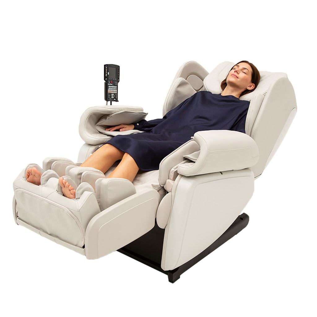 SyncaMassage ChairSynca Kagra 4D Premium Massage ChairIvoryMassage Chair Heaven