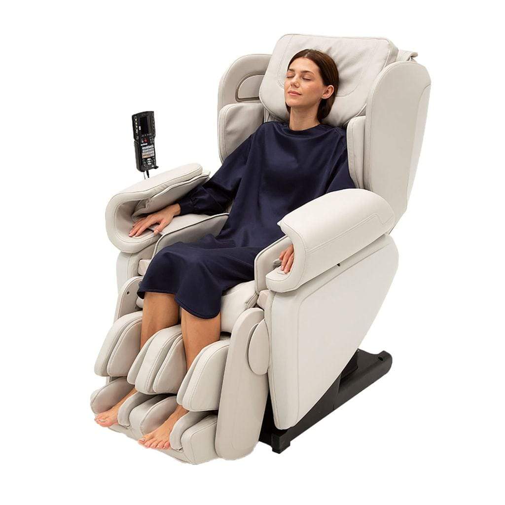 SyncaMassage ChairSynca Kagra 4D Premium Massage ChairIvoryMassage Chair Heaven