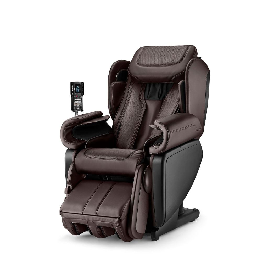 SyncaMassage ChairSynca Kagra 4D Premium Massage ChairEspressoMassage Chair Heaven